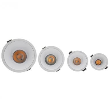 Product van Downlight LED 18W Rond (UGR15) Wit LIFUD Zaagmaat Ø115 mm
