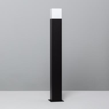 Augusta LED Outdoor Bollard 74cm in Black