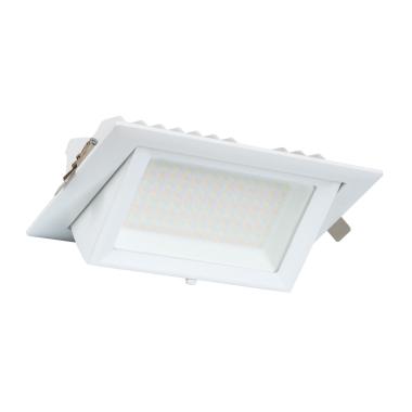 Spot Downlight LED 20W Rectangulaire Orientable SAMSUNG 130 lm/W LIFUD Coupe 210x125 mm