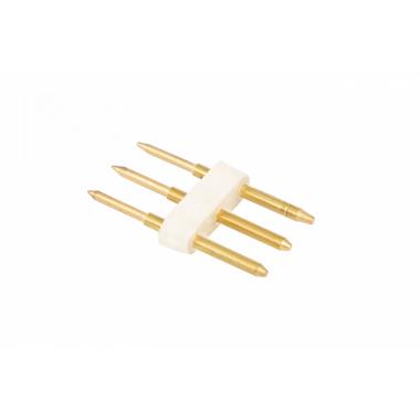 Product van 3-polige connector voor LED CCT 220V AC 220 LED/m IP67 Breedte 15mm te knippen om de 100 cm.