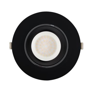 Produit de Spot Downlight LED Orientable Rond 60W OSRAM 120 lm/W 2 CCT Noir No Flicker