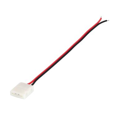 Connector Kabel  LED Strips 12/24v 2 pins 10mm voor Monochrome