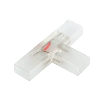 Product van T Connector voor LED strips Monocolor 220V AC SMD5050  In te korten om de 25cm/100cm