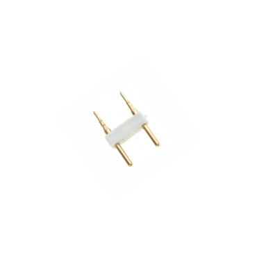 Product Connector 2 PIN voor 220V LED Strip Monocolor 220V AC SMD5050  In te korten om de 25cm/100cm