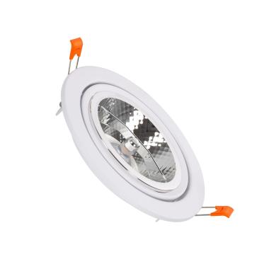 LED-Downlight 15W Rund Slim AR111 Ausschnitt Ø120 mm