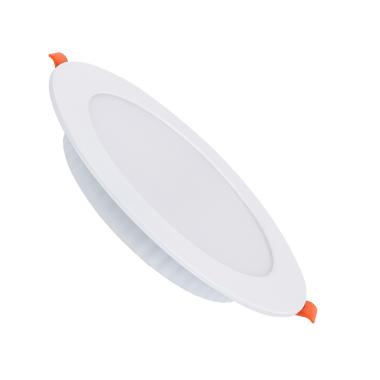 Dalle LED Ronde Dimmable Slim 12W Coupe Ø140mm