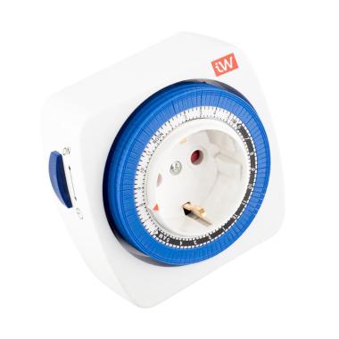 Product Compacte analoog timer met stekker