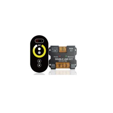 Controller  Regelaar  24V DC + Afstandsbediening  RF Par Dim To Warm