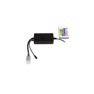 UltraPower Controller for a 220V RGB LED Strip + IR Remote Control with 24 Buttons