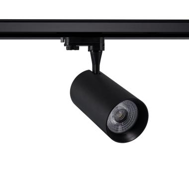 Spot LED sur Rail Triphasé 30W Vulcan Noir