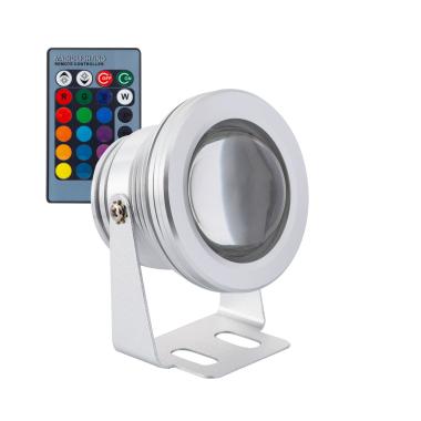 7W RGB LED Surface Spotlight IP67 (12V)