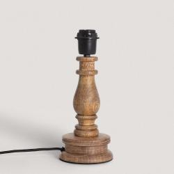 Product Lampenfuß für Tischlampe Holz Chess ILUZZIA