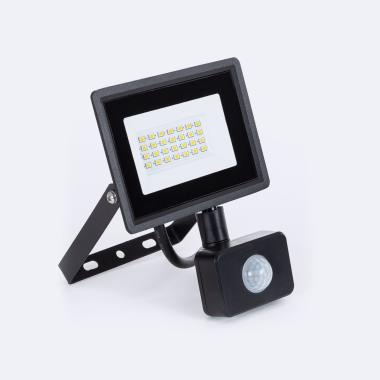 LED Reflektor 20W 120lm/W IP65 S2 s Detektorem Pohybu PIR