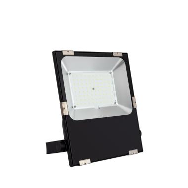 60W 120lm/W IP65 HE Slim PRO Asymmetric LED Floodlight 70ºx155º TRIAC Dimmable