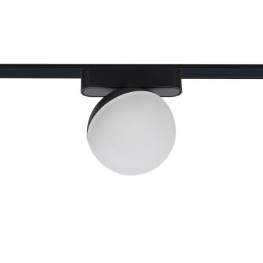 Spot LED 10W CRI90 Noir Ø100 mm pour Rail Magnétique Monophasé Extra-Plat 25mm 48V