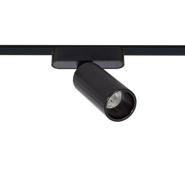 Spot LED 12W Atenas CRI90 (UGR16) Noir pour Rail Magnétique Monophasé Extra-Plat 25mm 48V