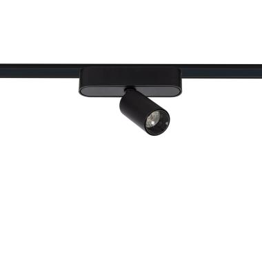 LED-Strahler für 1-Phasenmagnetschiene 25mm Super Slim 5W 48V CRI90 Schwarz UGR16