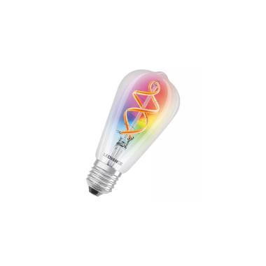 Lampadina LED Filamento Regolabile E27 4.5W 300 lm ST64 Wi-Fi SMART+ LEDVANCE