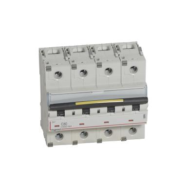 Disjoncteur Automatique DX³ Tertiaire 4P Courbe C 6/10kA 80-125A LEGRAND 409362