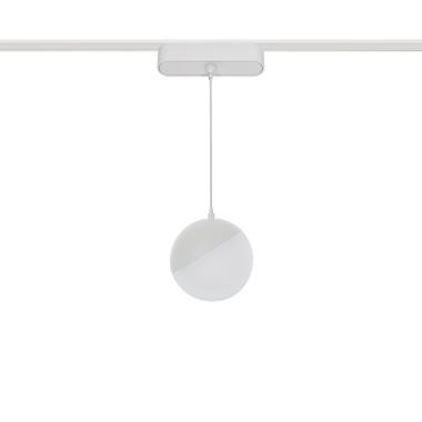 LED-Pendelleuchte für 1-Phasenmagnetschiene 25mm Super Slim 10W 48V CRI90 Weiss Ø100 mm