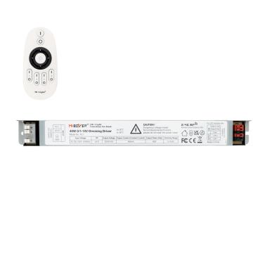 Driver 1-10V No Flicker 40W + afstandsbediening RF 4 Zones MiBoxer