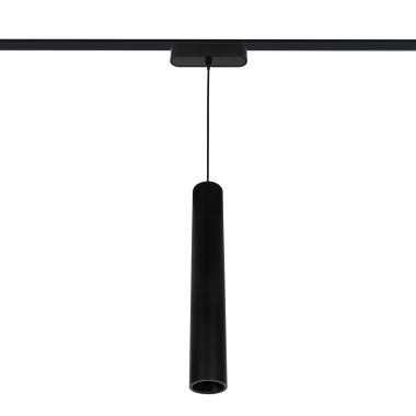 Quartz Pendant 7W CRI90 LED Spotlight in Black for 25mm SuperSlim 48V Magnetic Track