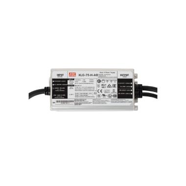 Driver - Napájecí Zdroj MEAN WELL IP67 100-240V Výstup 27-56V 1300-2100mA 75W XLG-75-H-AB