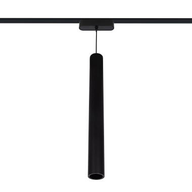 Faretto a Sospensione LED  Cuarzo Binario Magnetico Monofase 25mm Super Slim 7W 48V CRI90 Nero