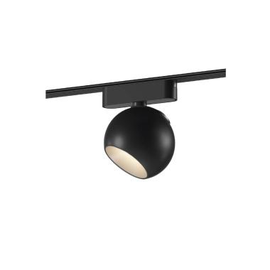 Concavo 12W CRI90 LED Spotlight in Black Ø100 mm for 25mm SuperSlim 48V Magnetic Track