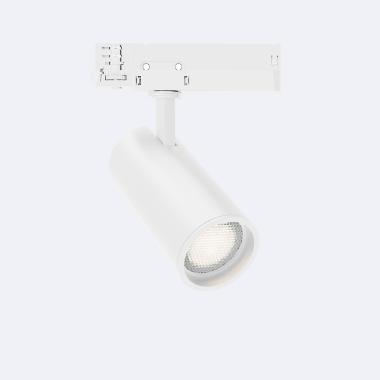 Spot LED Fasano Anti-éblouissement 20W pour Rail Triphasé No Flicker Dimmable Blanc