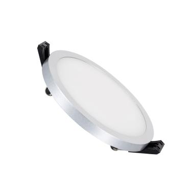 Downlight LED 8W Circolare Slim Surface LIFUD Grigia Foro Ø 75mm