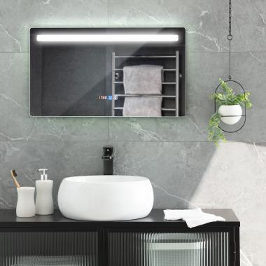 Miroir Salle de Bain avec Éclairage LED Anti-buée Benagil 40x70cm