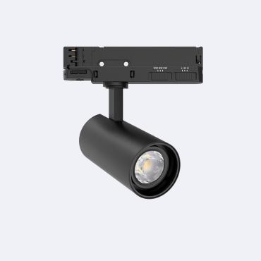 Product Faretto LED Fasano Nero 20W Regolabile No Flicker per Binario Trifase
