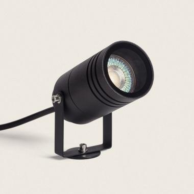 Jambi Outdoor Aluminium GU10 Spotlight with Spike