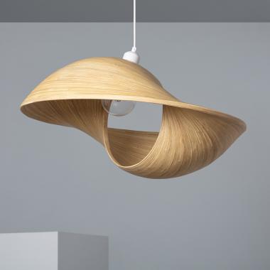 Lampada a Sospensione in Bambù Shuka Acacia Big Ø600 mm ILUZZIA