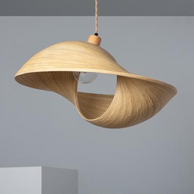 Acacia Shuka Big Bamboo Pendant Lamp ILUZZIA  Ø600 mm