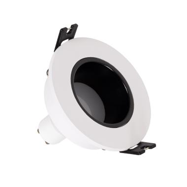 Stropní Podhledové Downlight LED Svítidlo 6W GU10 Kónický Výřez Ø 75 mm Nízky UGR PC