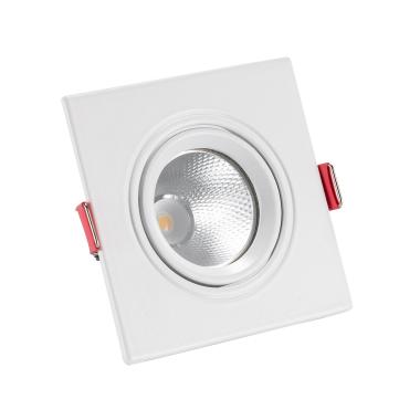 Faretto Downlight LED 5W Quadrato Madison Foro Ø 75 mm