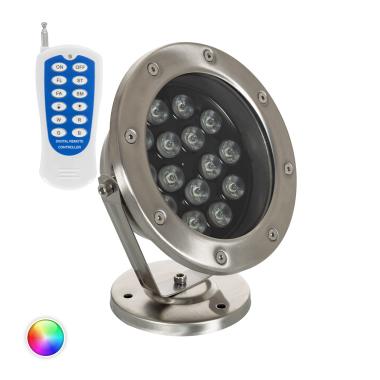 Reflektor Podwodny LED RGB 15W Natynkowy 24V DC IP68