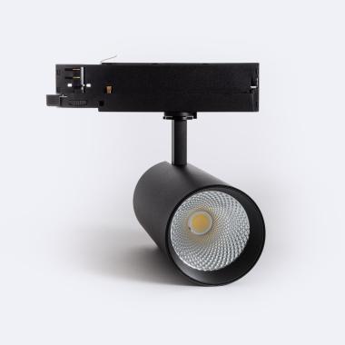 3-Circuit LED Spotlight 38W Carlo Black