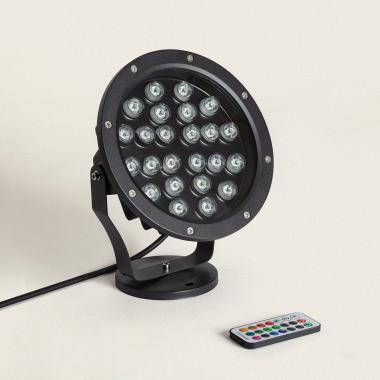 Faretto per Esterno LED RGB 24W Colmar