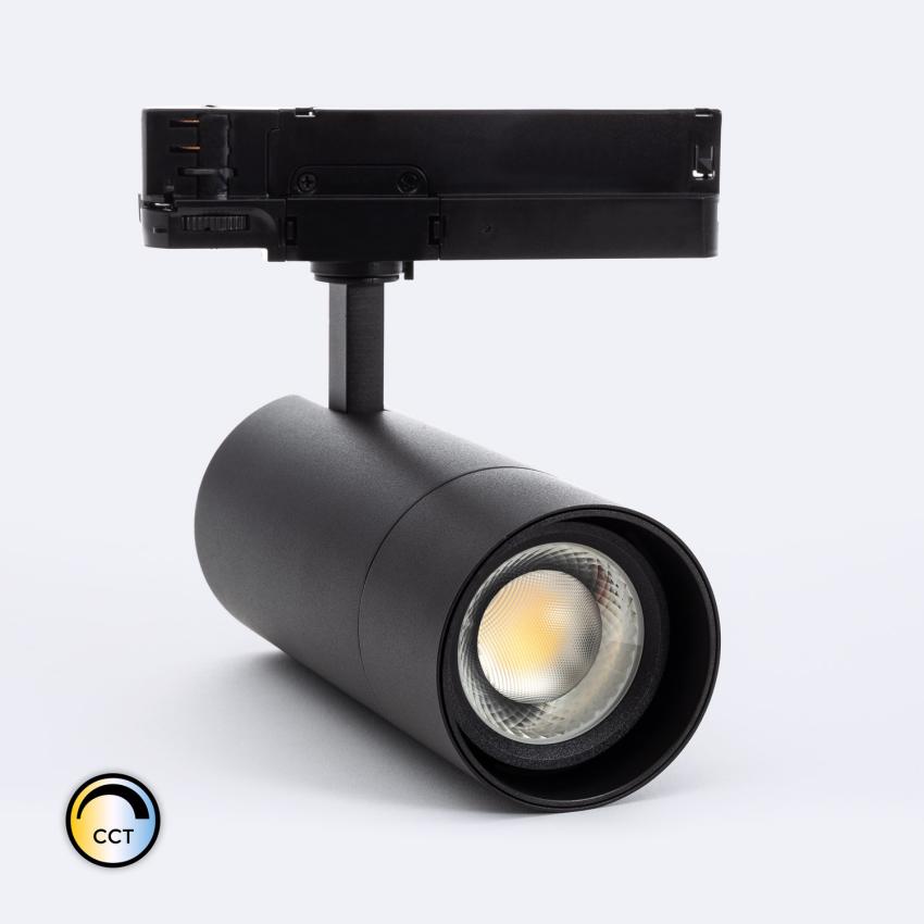 Product van Track Spot LED Driefase 30W Wild CCT CRI90 No Flicker Multi Angle 24-60°