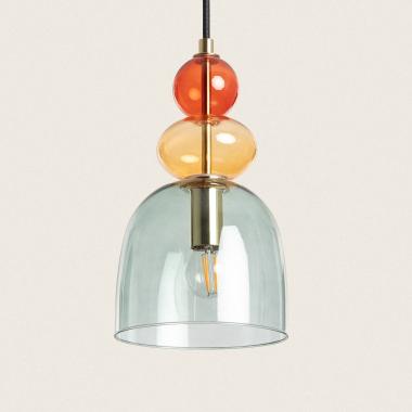 Baudelaire Metal & Glass Pendant Lamp