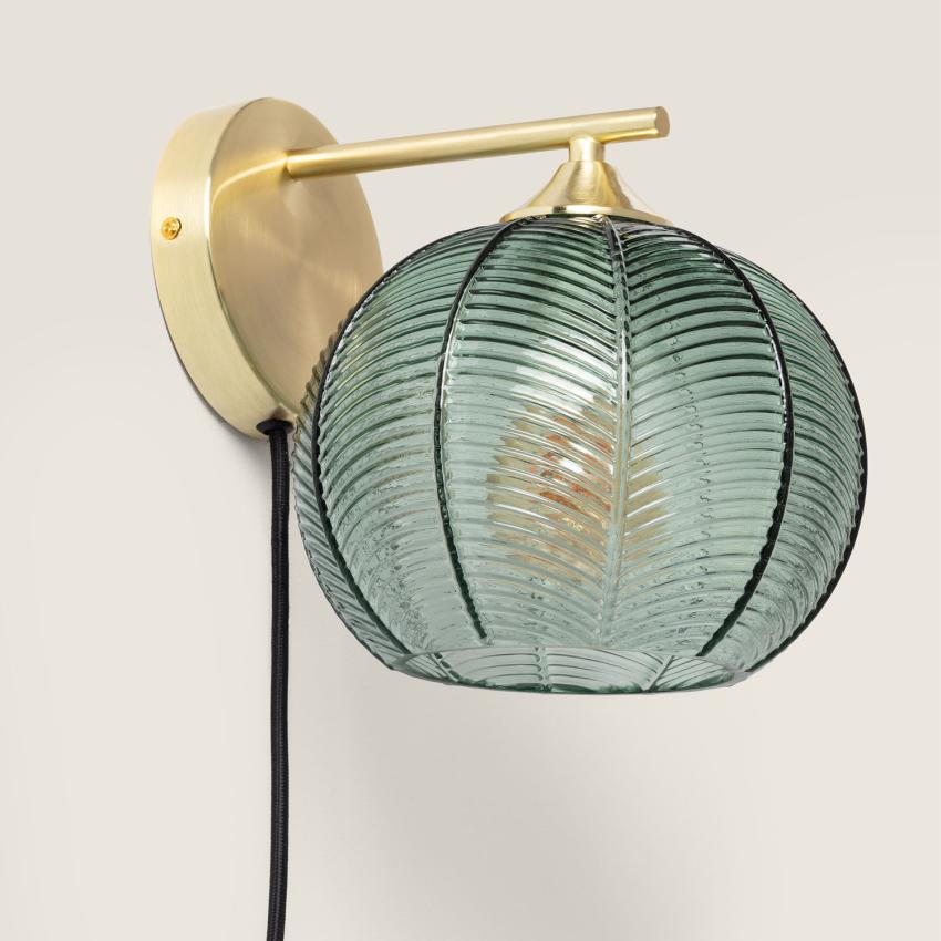 Product van Wandlamp van Metaal en Glas Klimt