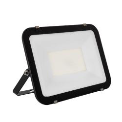 Product 100W Glass Slim LED Floodlight 120lm/W in Black 