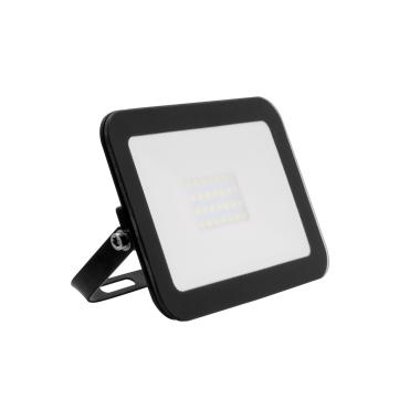 Proiettore LED Slim 20W 120lm/W IP65 Vetro Nero