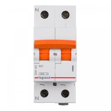 LEGRAND 419925 1P+N 6kA 10-40 A Residential RX3 Thermal-magnetic Circuit Breaker