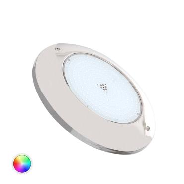 Product Zwembadlamp Opbouw Onderdomplebaar LED 12V AC 20W RGB RVS IP68