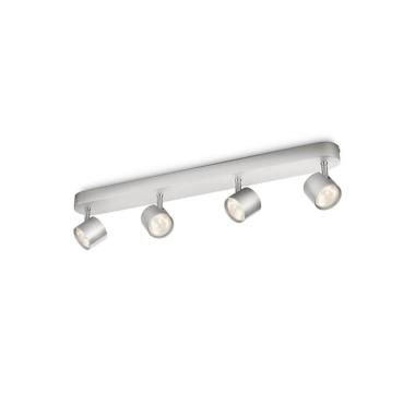 Plafonnier LED PHILIPS Star Dimmable 4 Spots 4x4.5W