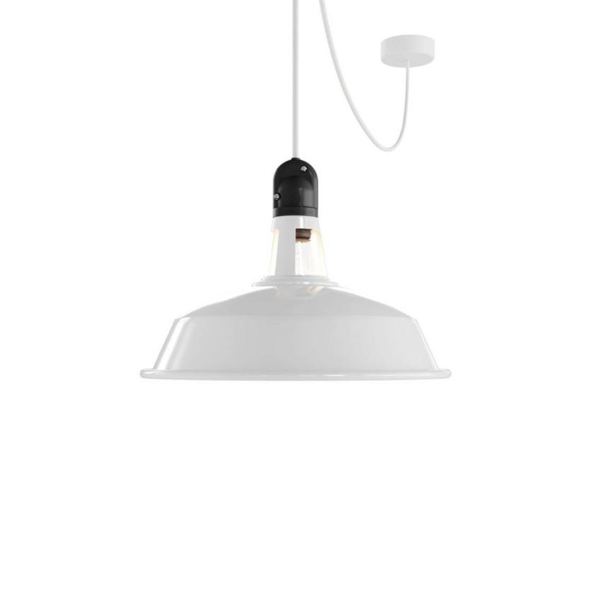 Product of Eiva Elegant Outdoor Pendant Lamp with Aluminium Lamp Shade IP65 Creative-Cables PDENE50SM01PAM11VBL